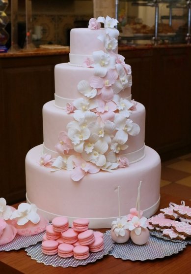 Торт на свадьбу Кандибар (В102205) - Компания Венский пекарь