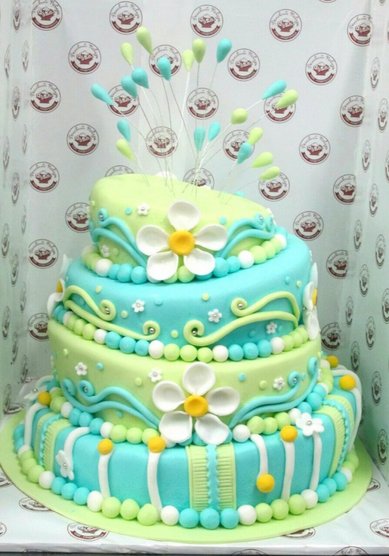 Торт на свадьбу В102217 - Компания Венский пекарь