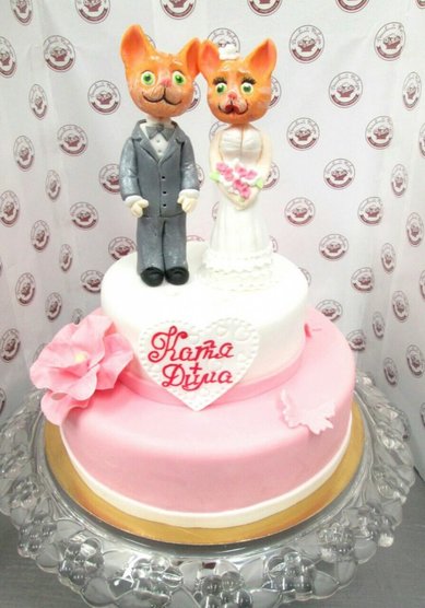 Свадебный торт В102234 - Компания Венский пекарь