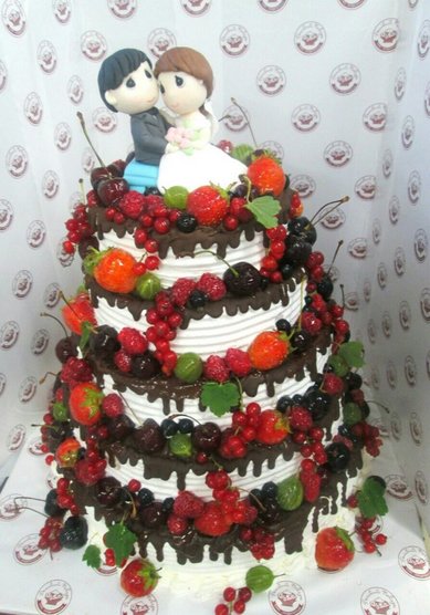 Свадебный торт В102238 - Компания Венский пекарь