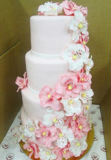 Торт на свадьбу В102277 - Компания Венский пекарь