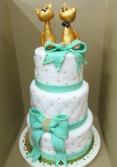 Торт на свадьбу В102279 - Компания Венский пекарь