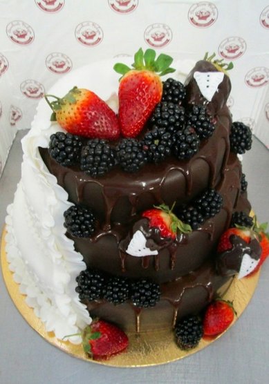 Торт на свадьбу В104243 - Компания Венский пекарь