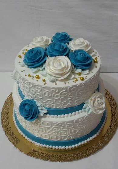 Свадебный торт Т116110 - Кондитер Татьяна Ткаченко
