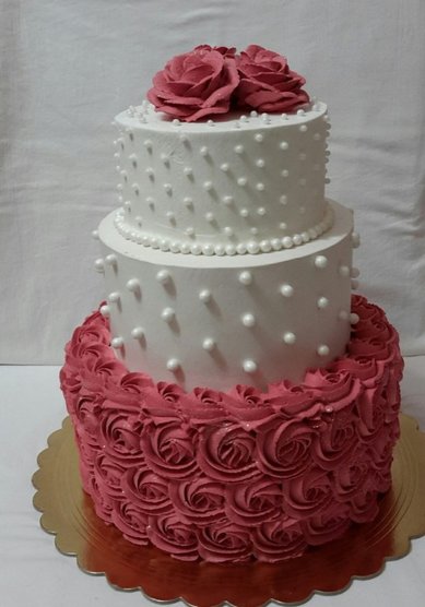 Свадебный торт Т116180 - Кондитер Татьяна Ткаченко