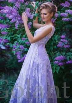 Свадебное платье Анжелика-С62319. В греческом стиле, длинное без шлейфа.