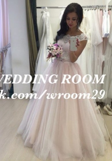 Свадебное платье Пудра-С62396 - Свадебный салон Салон свадебной и вечерней моды WEDDING ROOM...