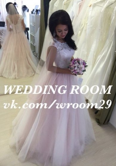 Свадебное платье Пудра-С62397 - Свадебный салон Салон свадебной и вечерней моды WEDDING ROOM...