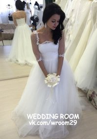 Свадебное платье Джули Брайт Вивиан с болеро-С62443